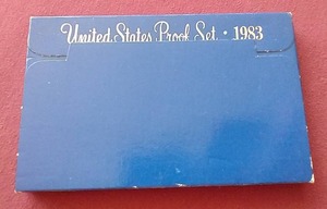 lot 97 image: 1983 U.S. Mint Proof Set