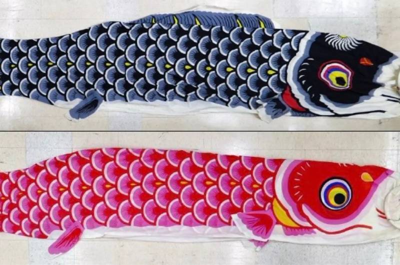 lot 2014 image: Japanese Koinobori Windsock 20ft (2)
