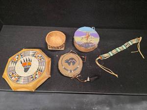 lot 2066 image: Cool Native American Collectibles