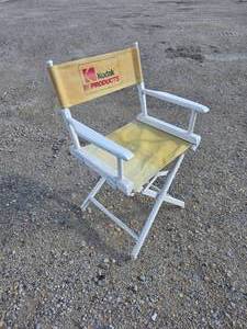 lot 2091 image: Kodak Products Vintage Folding Chair