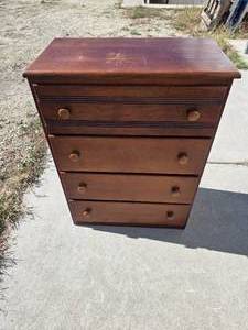 lot 2102 image: Small Wooden Dresser