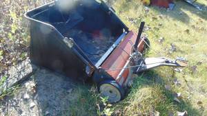 lot 18 image: Pull Behind Lawn Sweeper