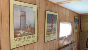 lot 41 image: 3- ND 100 Year Posters, Still Have Plastic wrap on them