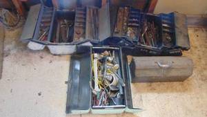 lot 55 image: 4- Tool Boxes with Contents