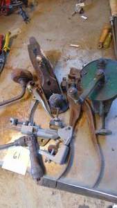 lot 61 image: Assorted Tools- Planner, Hand Drill and Misc