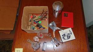 lot 82 image: Bartender Items, would be a hit at your next Party