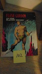 lot 102 image: Flash Gordon In the Planet Mongo, Hardcover Book.