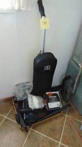 lot 141 image: Riccar Upright Vacuum and Riccar Small Canister Vac