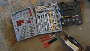 lot 164 image: Tool Kit, Dremel and Screwdriver Set