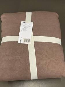 lot 60 image: KingCal King 100 Percent French Linen Duvet Cover