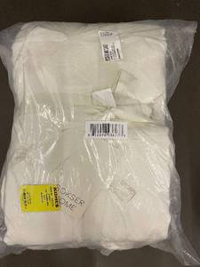 lot 64 image: French Linen Queen Sheet Set, White