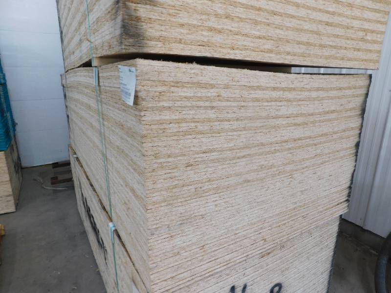 lot 26 image: 12 x 4 x 8  OSB Sheathing  Factory Seconds - 58 Sheets