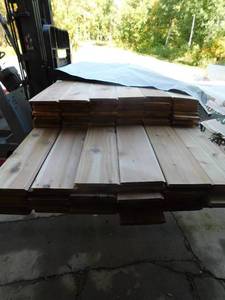 lot 12 image: 1 x 8 Western Red Cedar Tongue & Groove WP-4 V-Groove Gap Reversible - 832 Linear Feet