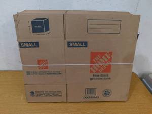 lot 47 image: (20) 17 in. L x 11 in. W x 11 in. D Small Moving Shipping and Packing Box