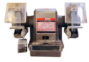 lot 77H image: LL - Craftsman 12 HP Bench Grinder Model 397.19461