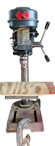 lot 78H image: S - Chicago Forge Three Speed Drill Press