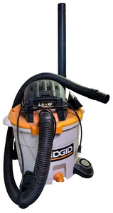 lot 131H image: S - RIDGID 12 Gallon 5.0 Peak HP Wet Dry Shop Vacuum with Hose and Accessories