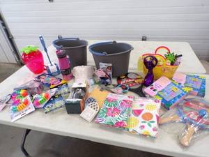 lot 12 image: Unused Products including Hats, Mop Buckets, Bug Zappers and lots more see pics