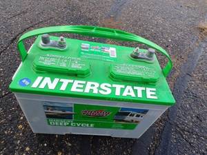 lot 22 image: Interstate Marine  RV Deep Cycle Battery