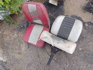 lot 54 image: Pair of Boat Seats