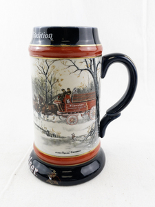 lot 87A image: 1990 Budweiser Collectors Series Stein An American Tradition Susan Sampson