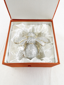 lot 97 image: Joan Rivers Bee Jeweled Trinket Box with Gift Case