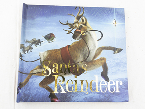 lot 105 image: Santas Reindeer Illustrated Childrens Hardcover Book