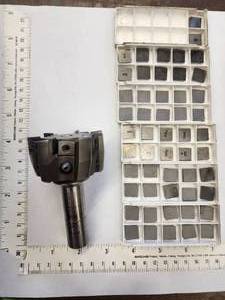 lot 80 image: Indexable Face Mill Cutter (587836)