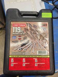 lot 81 image: Craftsman 119pc Tool Set (587832) See Description