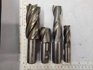 lot 107 image: Lot of 11 End Mill Pieces (587915)
