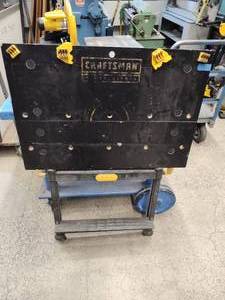 lot 108 image: Craftsman Folding Portable Work Station