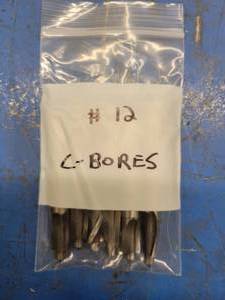 lot 111 image: Lot of Various Counterbore Heads (587952)