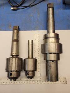 lot 112 image: Lot of 3 Lathe Tools (587958)