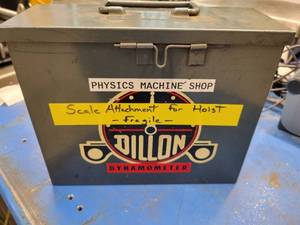 lot 121 image: Dillion Dynometer (587979)