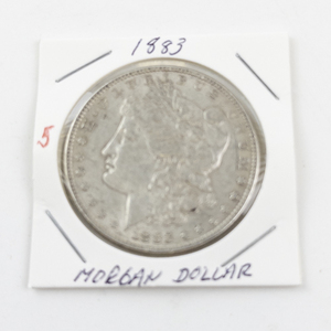 lot 5 image: 1883 Morgan Silver Dollar Coin
