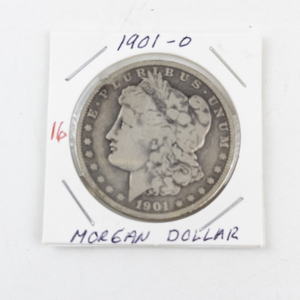 lot 16 image: 1901-O Morgan Silver Dollar Coin