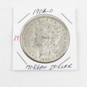 lot 17 image: 1902-O Morgan Silver Dollar Coin
