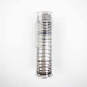lot 272 image: Roll of 40 Mixed Date Liberty V Nickels in Plastic Tube