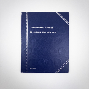 lot 291 image: Complete Jefferson Nickel Album 1938-1961 Including Silver War Nickels
