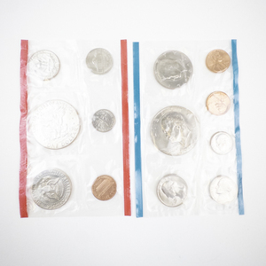 lot 361 image: 1974 P&D Mint Set Uncirculated U.S. Coins in Original Packaging