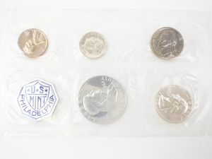 lot 373 image: 1962 US Mint Silver Proof Coin Set in Original Packaging