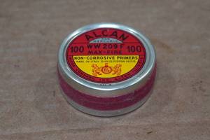 lot 261 image: 100 Alcan Shotshell Primers