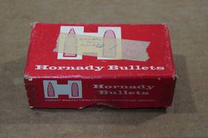 lot 272 image: 100 Hornady 25 Caliber 100 Gr .257 Spire Point Bullets