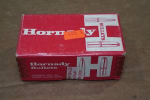 lot 273 image: 100 Hornady 25 Caliber 120 Gr .257 Spire HP Bullets