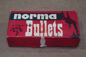 lot 279 image: 38 Norma 30 Caliber .308 150 Gr SP Boattail Bullets