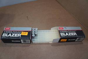 lot 305 image: 57 CCI Blazer .44 Magnum 240 Gr Lead SWC Ammo