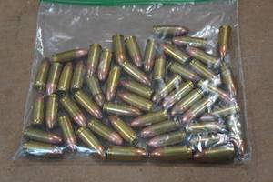 lot 329 image: 50 Loose 9mm Luger FMJ Ammo