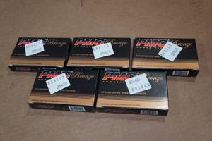 lot 366 image: 100 PMC Bronze .223 Rem 55 Gr FMJ BT Ammo