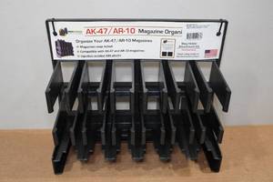 lot 4 image: MagStorage AK-47AR-10 Magazine Organizer