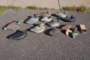 lot 148 image: Assorted Duck Decoys